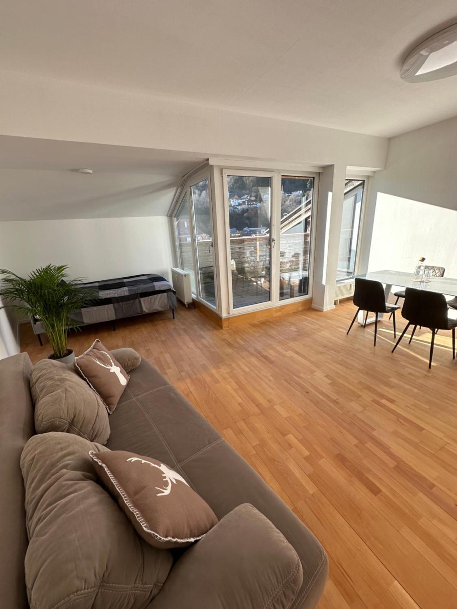 Geraeumiges Sonniges Apartment Mit Bergblick อิมสท์ ภายนอก รูปภาพ